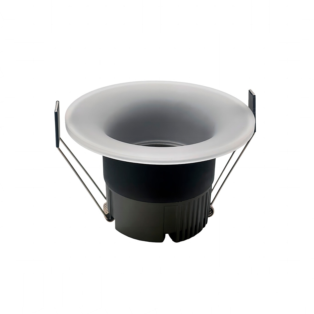 Embutido Nordecor Eton 7 watts 3000K IP20 Preto IRC90 Bivolt Ø100x68x80mm 6549