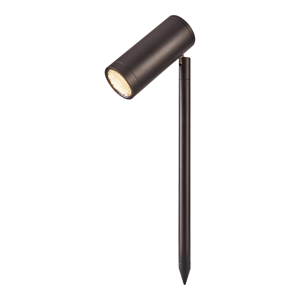 Espeto Nordecor Daya Preto 15 watts 3000K IP67 36° Antiofuscante Bivolt Ø60x400mm 6595