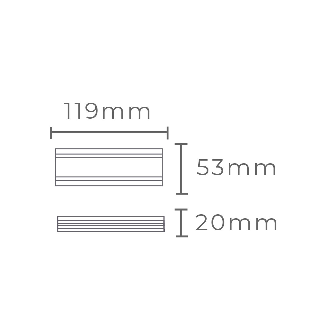 Fonte 12V Nordecor para Móveis 4A 48 watts Bivolt IP20 119x53x20mm 7210
