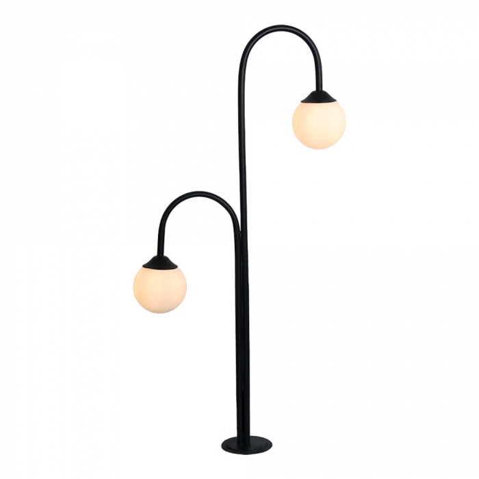 Espeto de Jardim Ideal Alumínio e Vidro 2L G9 900X100X390mm E-1012