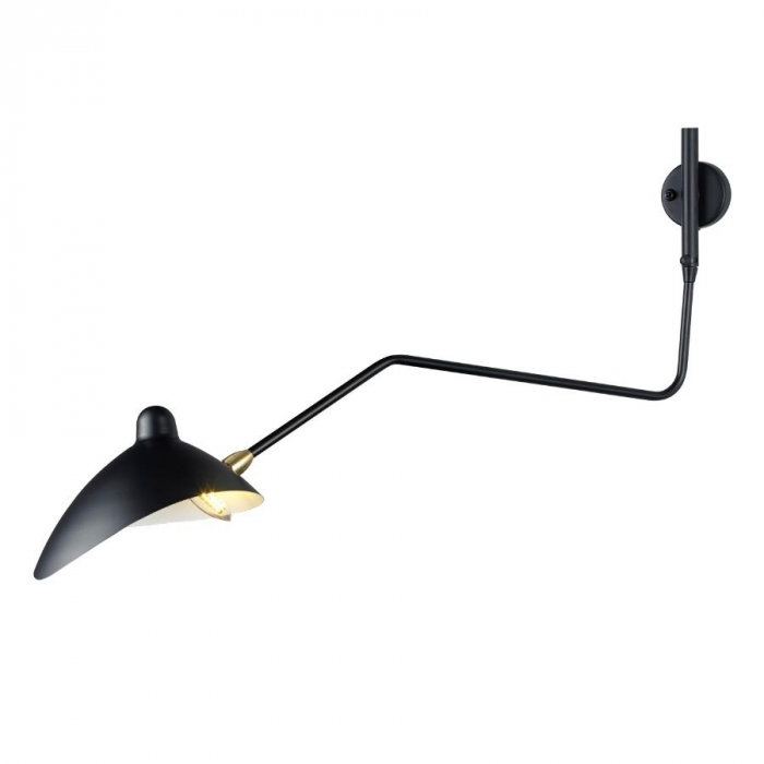 Arandela Flavo Rami Metal Preto Fosco 1L E14 400X990mm FW1610PF