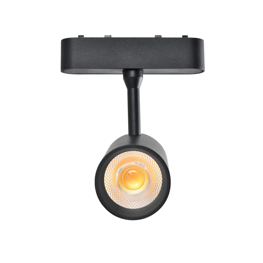 Spot Magnético Nordecor Kay In 18 watts 3000K 48V  IRC90 24° Preto Ø55x210mm 6558