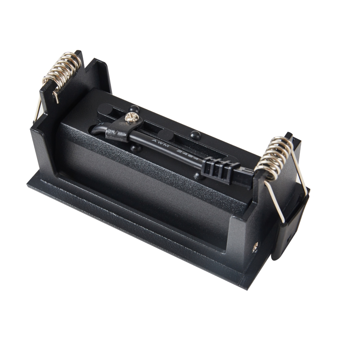 Embutido Nordecor Downlight Powerus Direcionável 3 Focos 6 watts Preto 3000K IRC90 38° Bivolt 100x44x52mm 6497