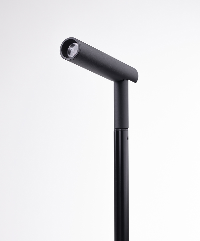 Espeto Opus LED Lapis 2 watts 3000K Preto 24° IP65 Bivolt Ø16x83x545mm OPS 87999