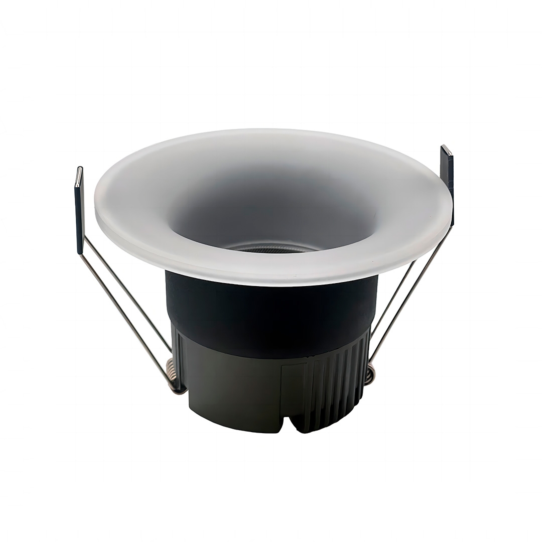 Embutido Nordecor Elton 12 watts 3000K IP20 Preto IRC90 Bivolt Ø120x79x100mm 6551