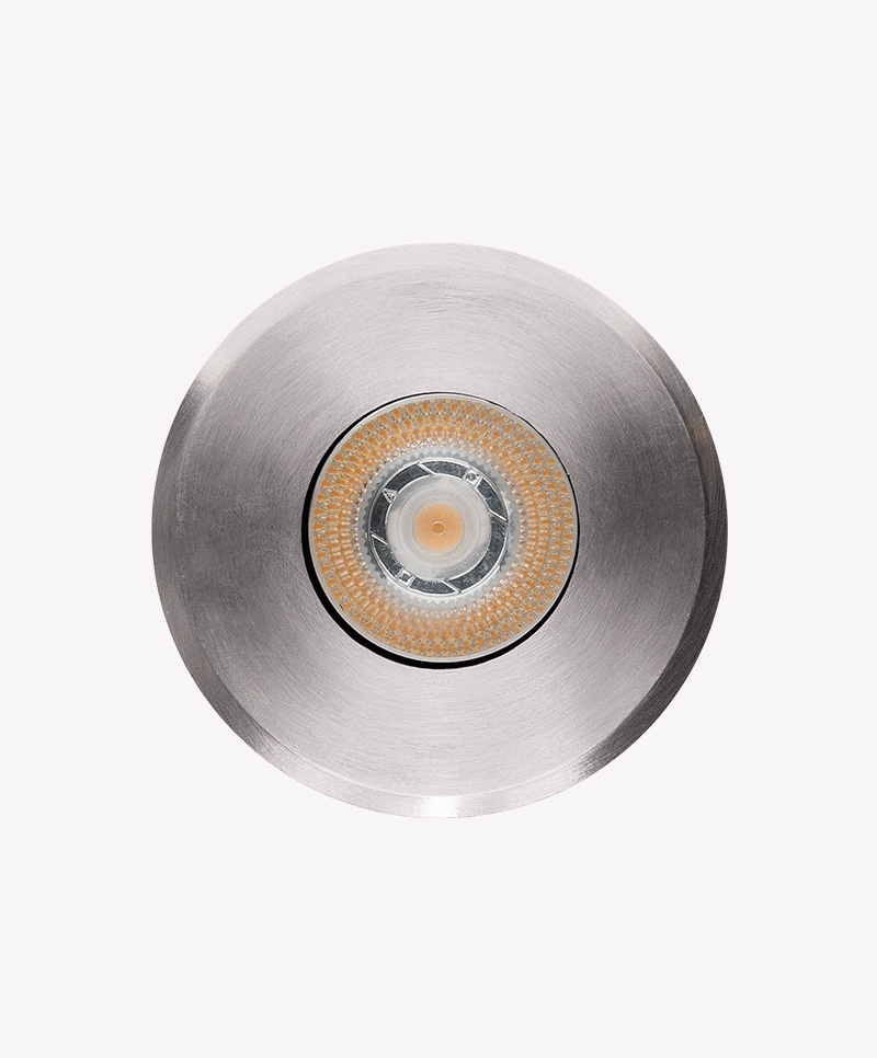 Embutido Solo Opus LED 3 watts 3000K 120° Inox IP65 Ø65mm OPS 87425