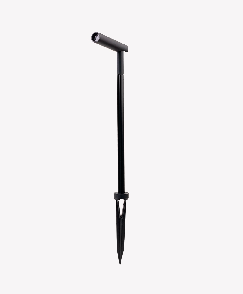 Espeto Opus LED Lapis 2 watts 3000K Preto 24° IP65 Bivolt Ø16x83x545mm OPS 87999