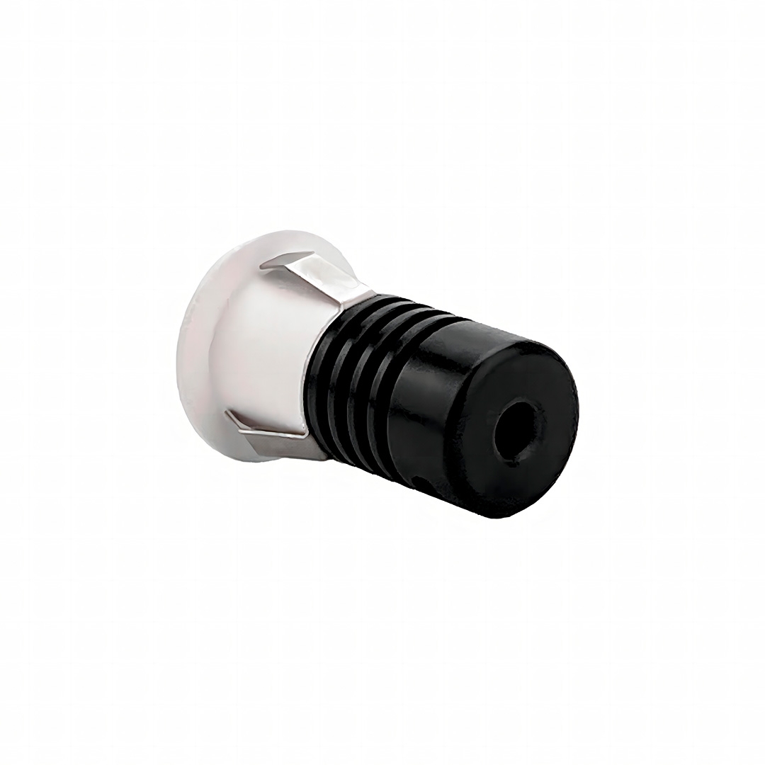 Mini Embutido Nordecor Domy Nam Redondo 1 watts 3000K Branco IRC90 Bivolt Ø25x38x22mm 6524