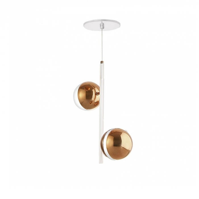 Pendente Old Artisan Vertical 2L G9 220X100X350mm PD-5418/2