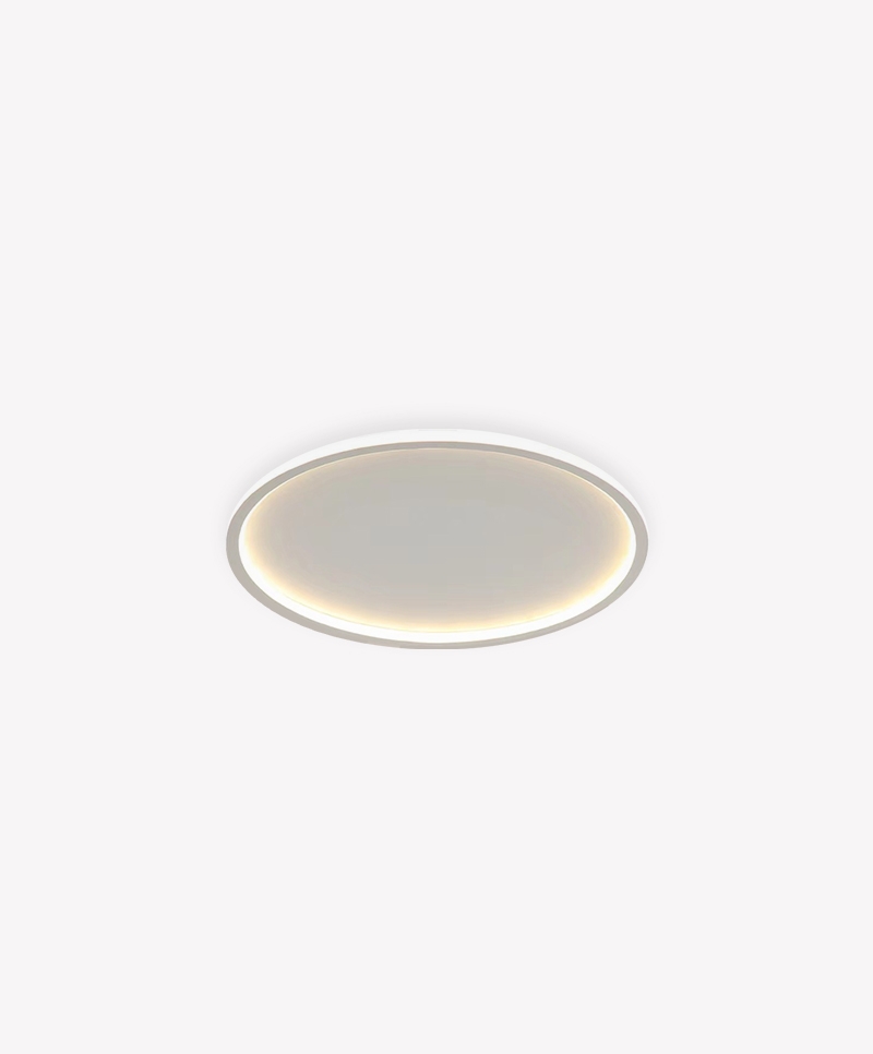 Plafon Opus LED Telaio 20 watts 3000K Bivolt Ø315x45mm Branco OPS 83601