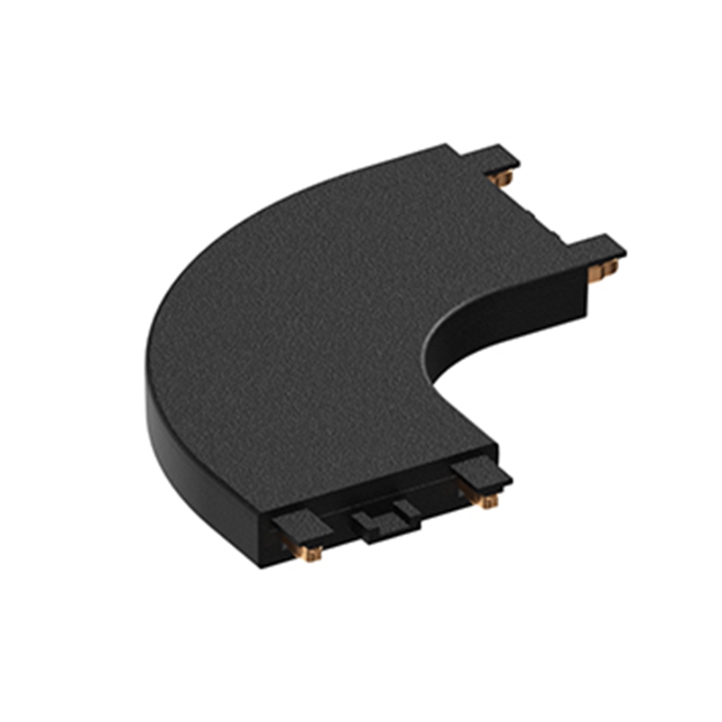 Emenda Trilho Magnético Nordecor Kay 90° Preto  48V 55x55mm 6568