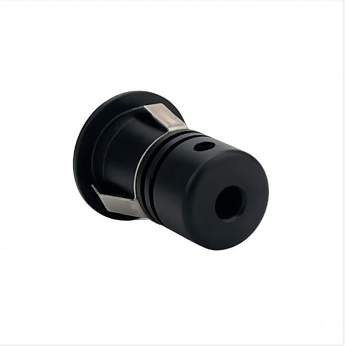 Mini Embutido Nordecor Romi Redondo 1 watts 3000K Preto IP65 Ø25x35x22mm IRC90 Bivolt 2840