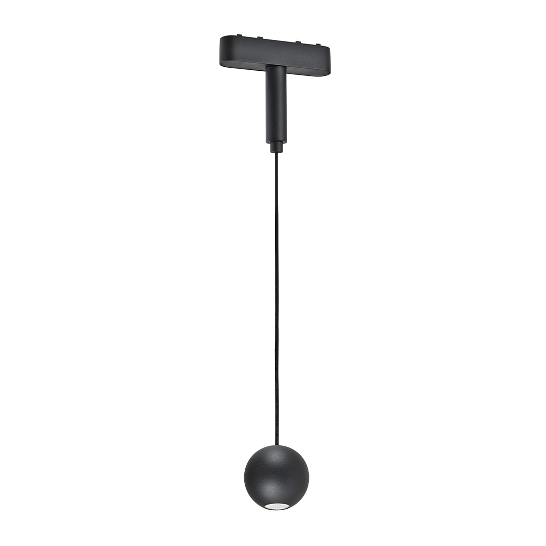 Pendente Magnético Nordecor Kay Tez 4,5 watts 3000K 48V  IRC90 38° Preto Ø50x1500mm 2843