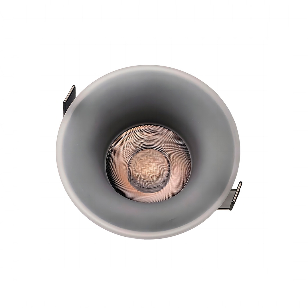 Embutido Nordecor Elton 12 watts 3000K IP20 Preto IRC90 Bivolt Ø120x79x100mm 6551