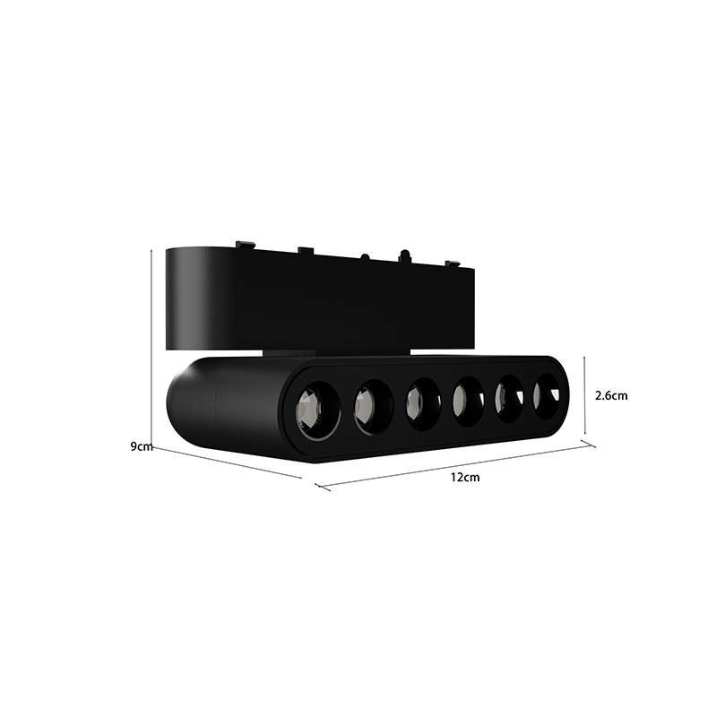 Módulo Magnético Nordecor Kay 6 watts 3000K 24° 48V Preto 120x26x90mm 6561