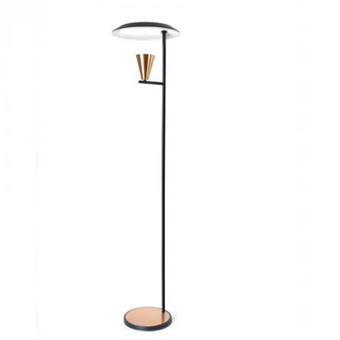 Luminária de Piso Old Artisan Davos 1L MR11 1550XØ400mm ABC-5696