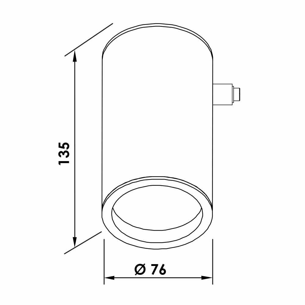 Módulo Newline Spot Lisse I PAR20 Ø76X135X120mm MO03030