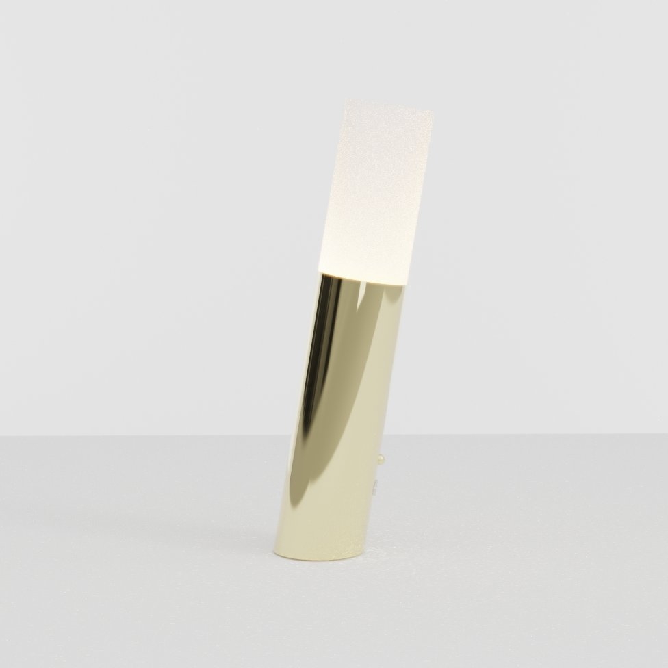 Luminária de Mesa Golden Art Taq 6 watts Multitemperatura 320x75x65mm M2422PI (Designer Tadeu Omae)