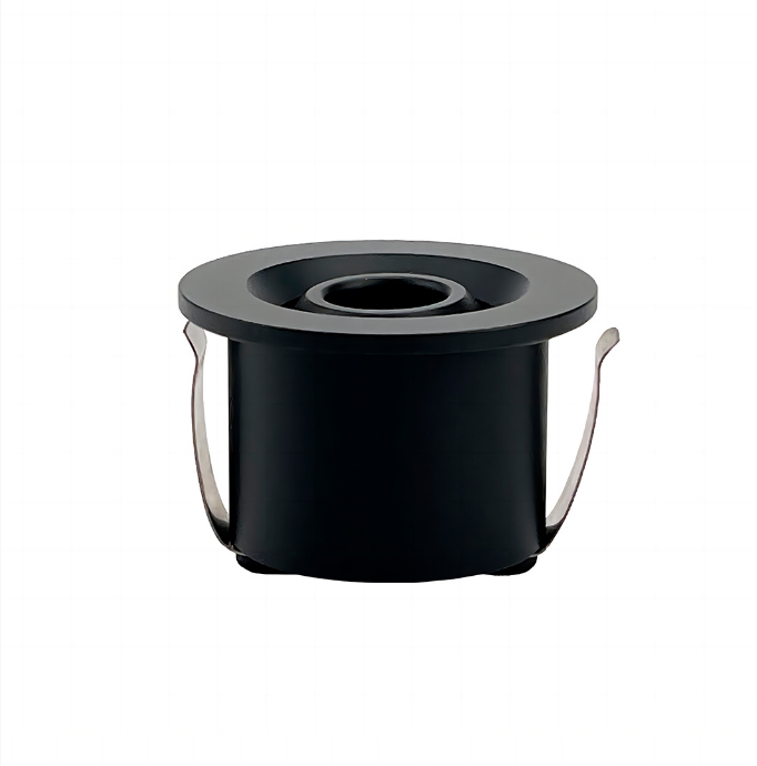 Mini Spot Embutido Nordecor Ollo 1 watts 3000K 15° Preto Ø40x27x35mm IRC90 Bivolt 6541