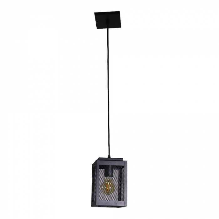 Pendente Ideal Alumínio 1L E27 Ø130mm LA-24-C