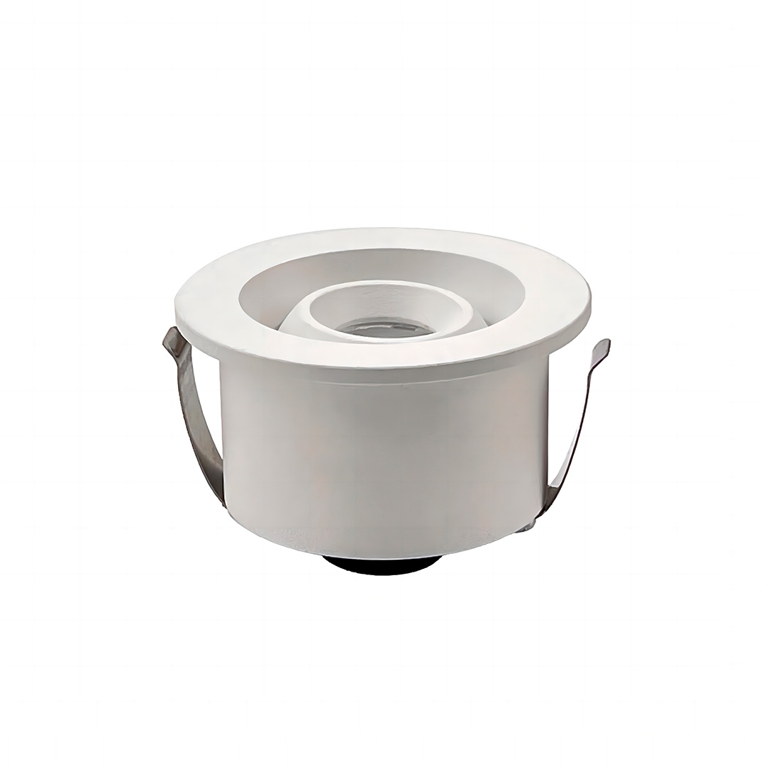 Mini Spot Embutido Nordecor Ollo 3 watts 3000K 15° Branco Ø50x40x45mm IRC90 Bivolt 6542