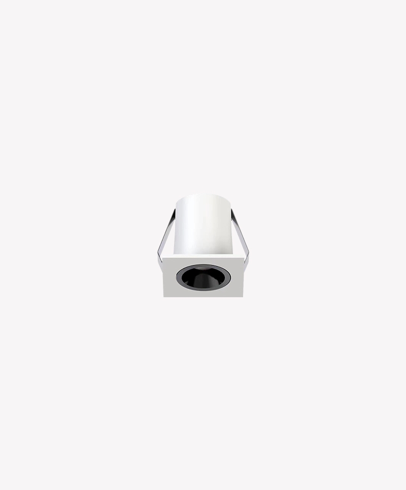 Mini Spot Opus LED 1 watts 2700K Branco 24° IRC90  Bivolt 30x30mm OPS 84974
