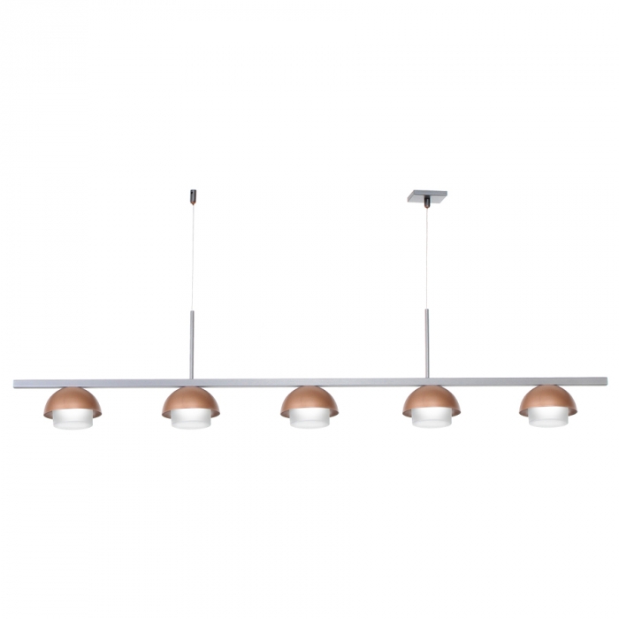 Pendente Old Artisan Bros 5L G9 250x1200x120mm PD-5853