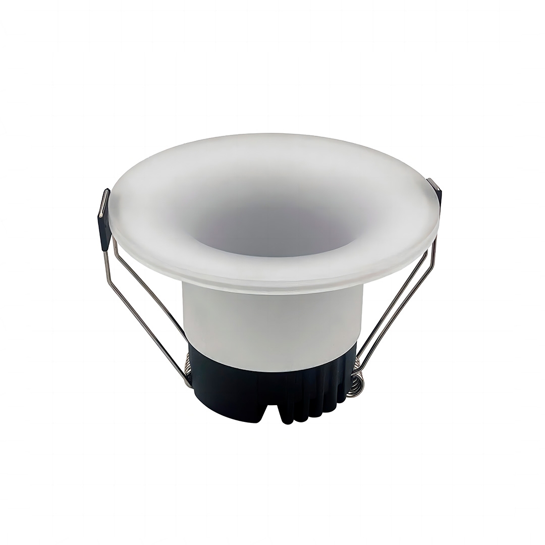 Embutido Nordecor Eton 7 watts 3000K IP20 Branco IRC90 Bivolt Ø100x68x80mm 6548
