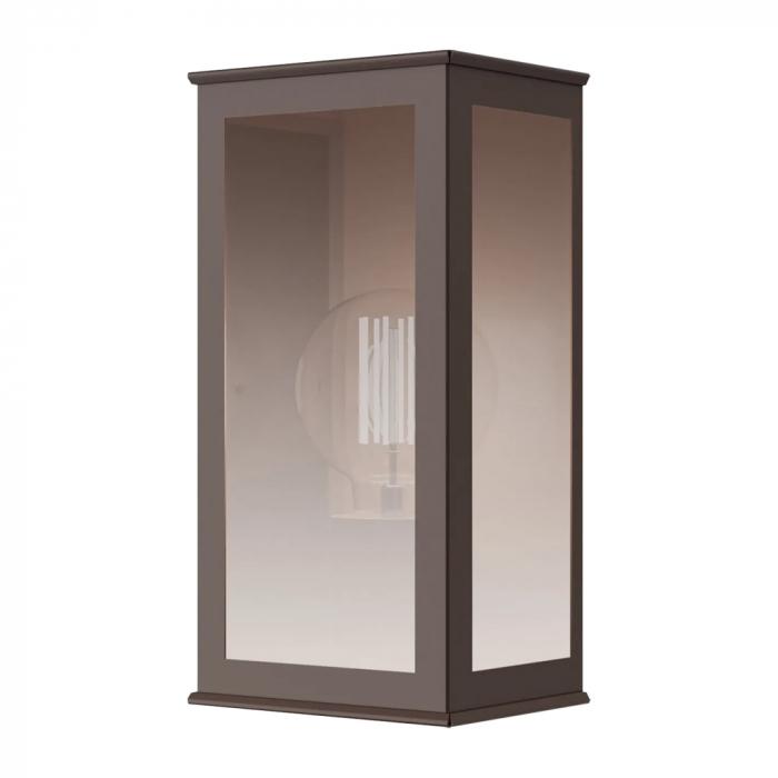 Arandela Ideal Bolt Alumínio e Vidro Espelhado 1L E27 250x130x105mm 260 VE