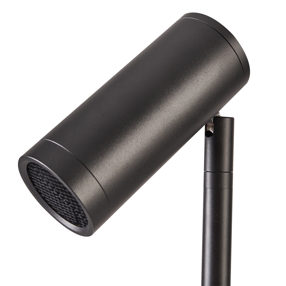 Espeto Nordecor Daya Preto 15 watts 3000K IP67 36° Antiofuscante Bivolt Ø60x400mm 6595
