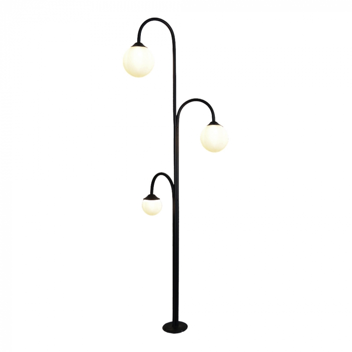 Espeto de Jardim Ideal Alumínio e Vidro 3L G9 900X440X390mm E-1013