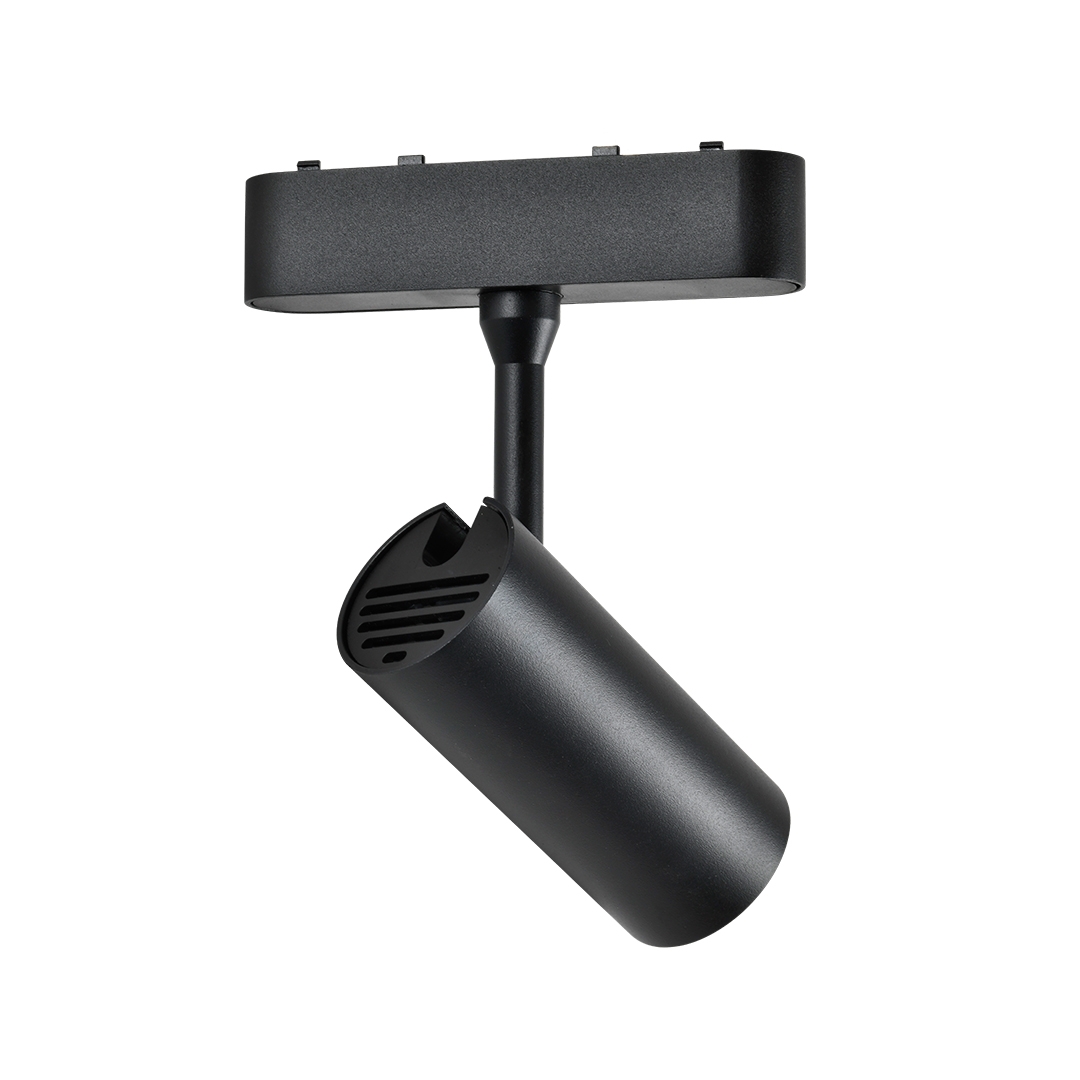 Spot Magnético Nordecor Kay In 18 watts 3000K 48V  IRC90 24° Preto Ø55x210mm 6558