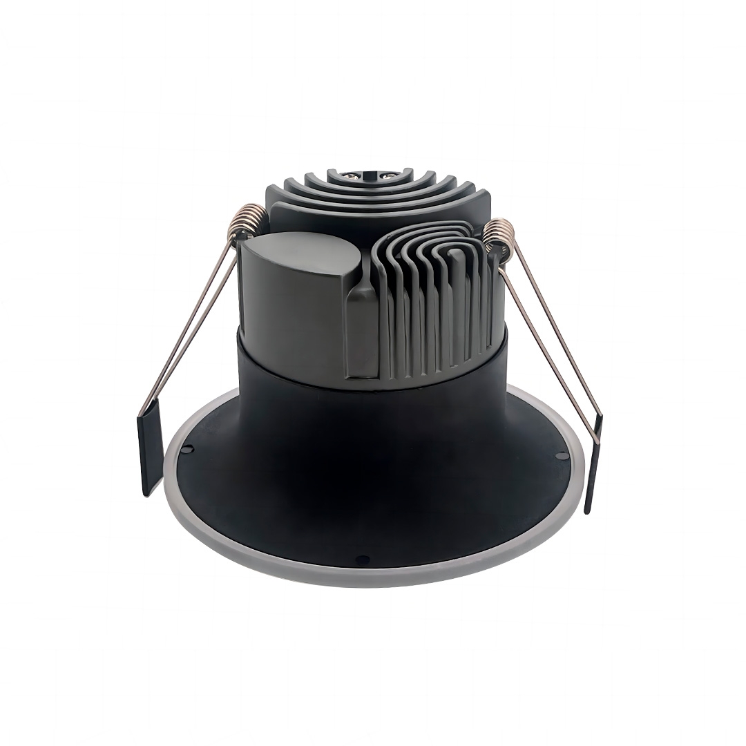 Embutido Nordecor Eton 7 watts 3000K IP20 Preto IRC90 Bivolt Ø100x68x80mm 6549