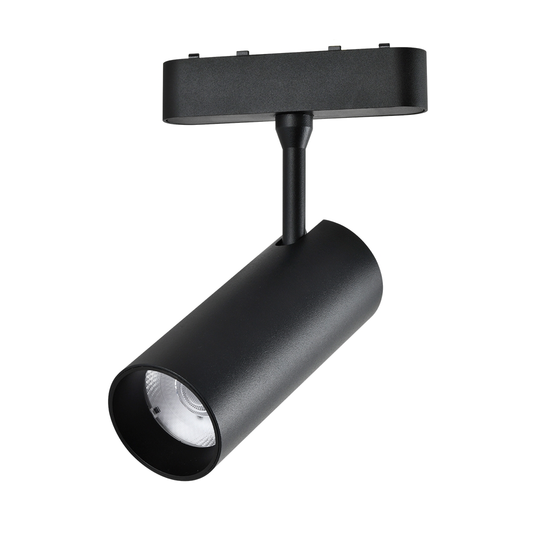 Spot Magnético Nordecor Kay In 18 watts 3000K 48V  IRC90 24° Preto Ø55x210mm 6558