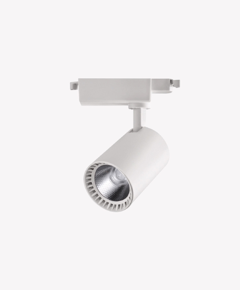 Spot para Trilho Opus LED 30 watts 4000K Branco Bivolt Ø89x140mm OPS 33228
