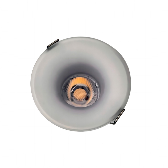 Embutido Nordecor Eton 7 watts 3000K IP20 Branco IRC90 Bivolt Ø100x68x80mm 6548