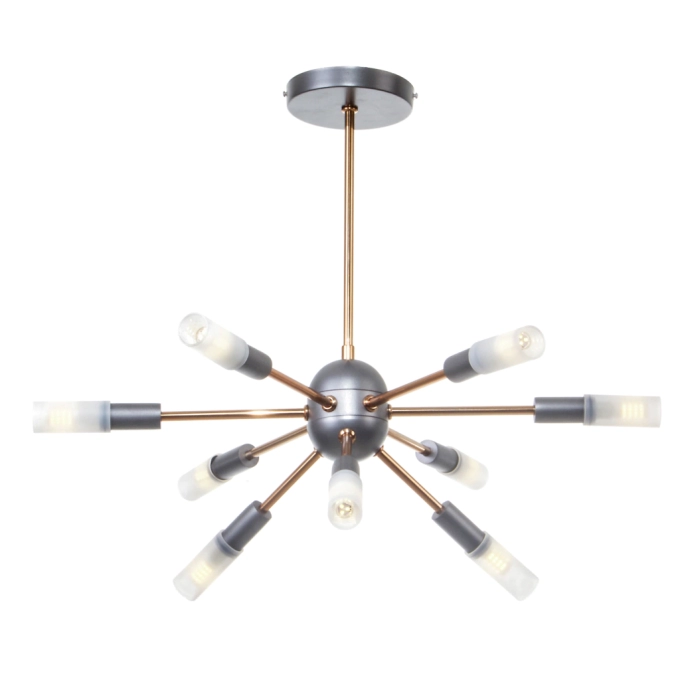 Pendente Old Artisan Flash Sputnik 9L G9 Ø560X460mm PD-5773