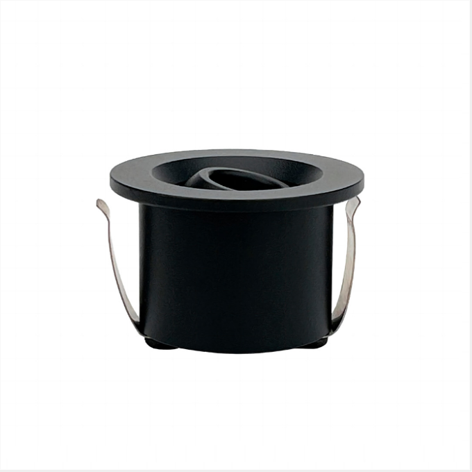 Mini Spot Embutido Nordecor Ollo 1 watts 3000K 15° Preto Ø40x27x35mm IRC90 Bivolt 6541