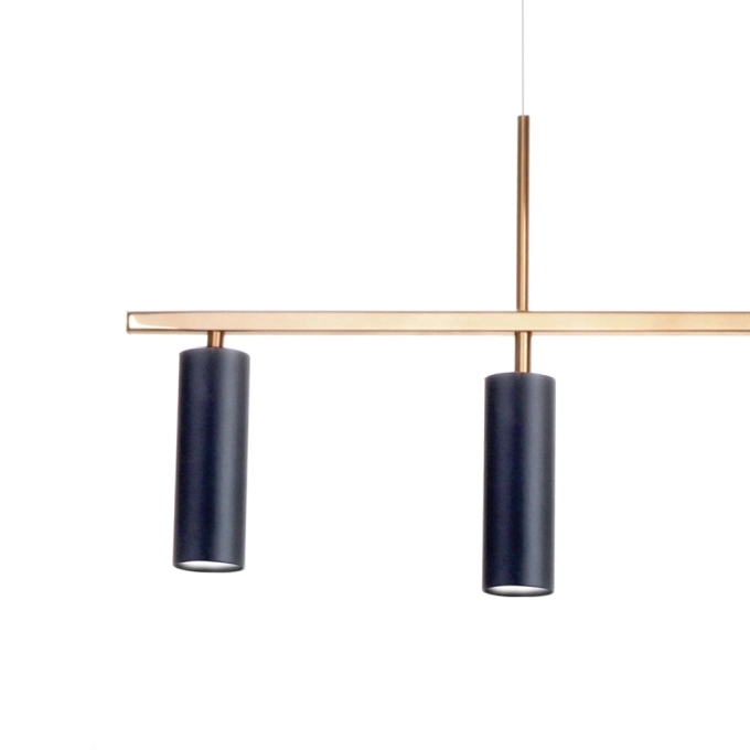 Pendente Old Artisan Pipeline 5L MR11 190x12x1000mm PD-5827