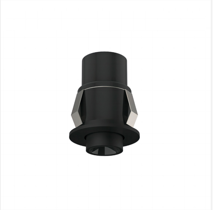 Spot Embutido Nordecor Mali 3 watts 3000K 25° Preto Ø22x45x35mm IRC90 Bivolt 6545