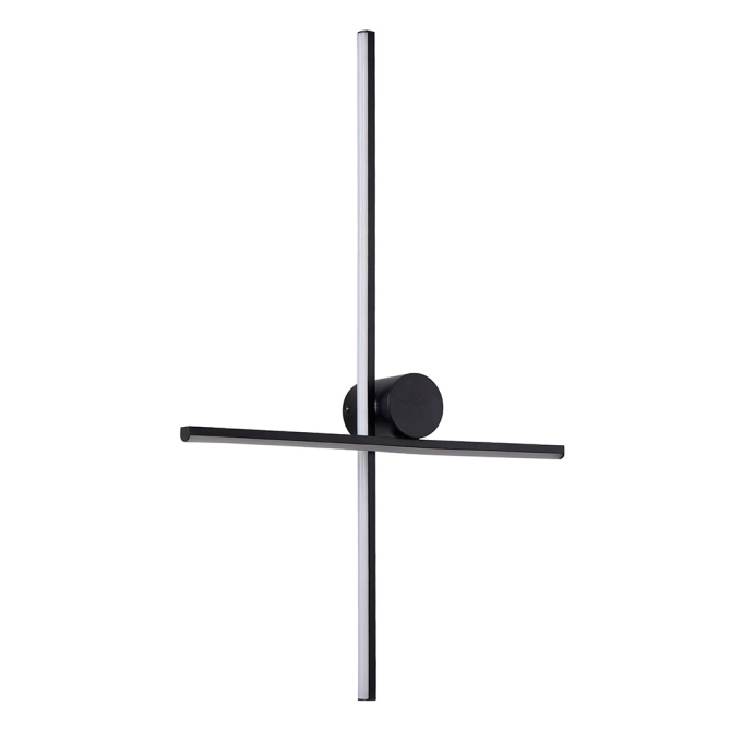 Arandela Nordecor Nien 20 watts 3000k Preto Bivolt 400x600mm 2936