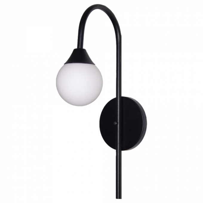 Arandela Ideal Sphera Alumínio e Vidro 1L G9 440x120x220mm A-101
