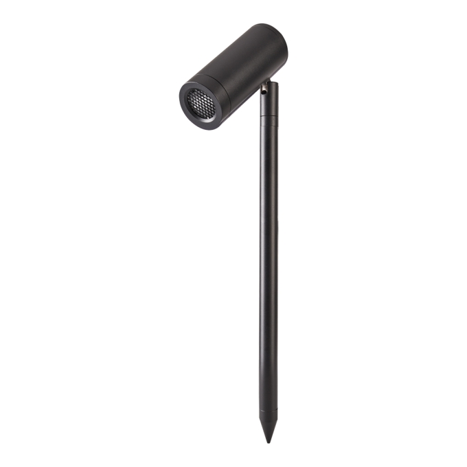 Espeto Nordecor Daya Preto 10 watts 3000K IP67 36° Antiofuscante Bivolt Ø50x400mm 6594
