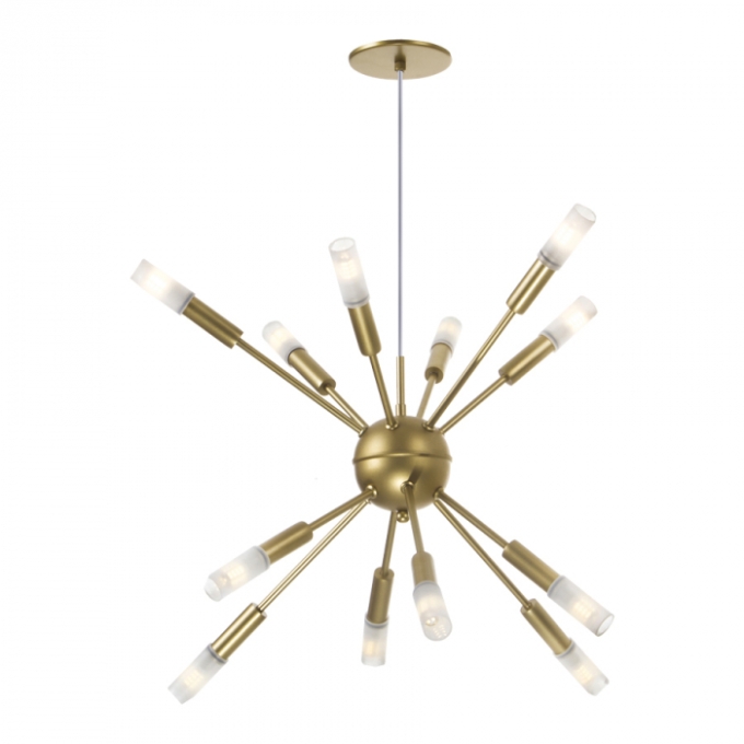 Pendente Old Artisan Flash Sputnik 12L G9 Ø620x400mm PD-5776