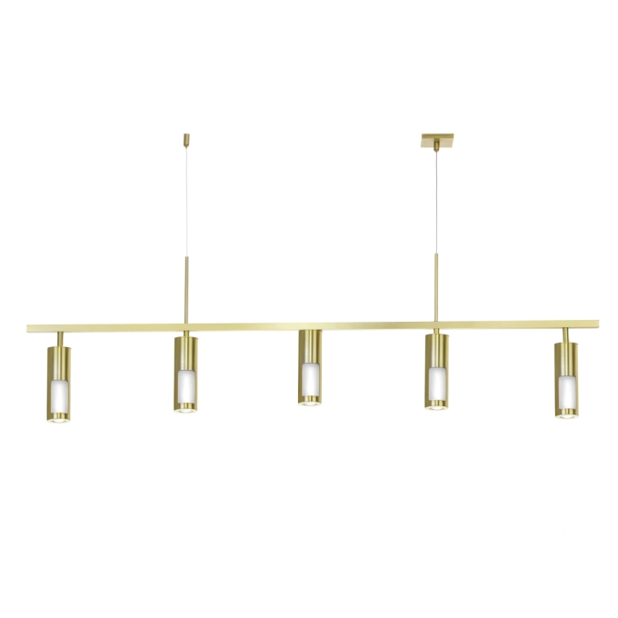 Pendente Old Artisan Pipeline 5L MR11 340x550x1200mm PD-5826