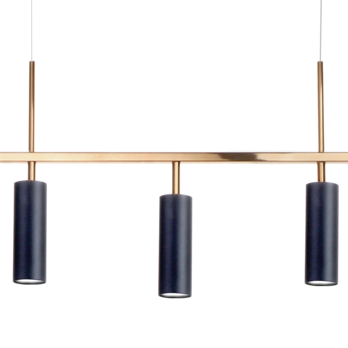 Pendente Old Artisan Pipeline 5L MR11 190x12x1000mm PD-5827