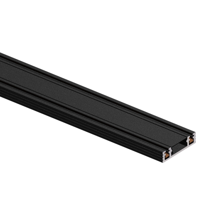 Trilho Eletrificado Magnético Nordecor Kay Track 1 Metro Preto 6564