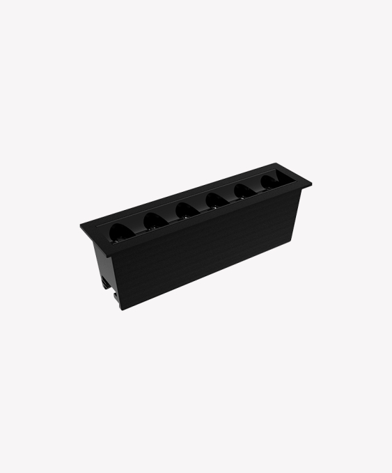 Spot Embutir Opus LED Soul 12 watts 2700K IRC90 30° IP20 126x31x40mm Preto OPS 87890