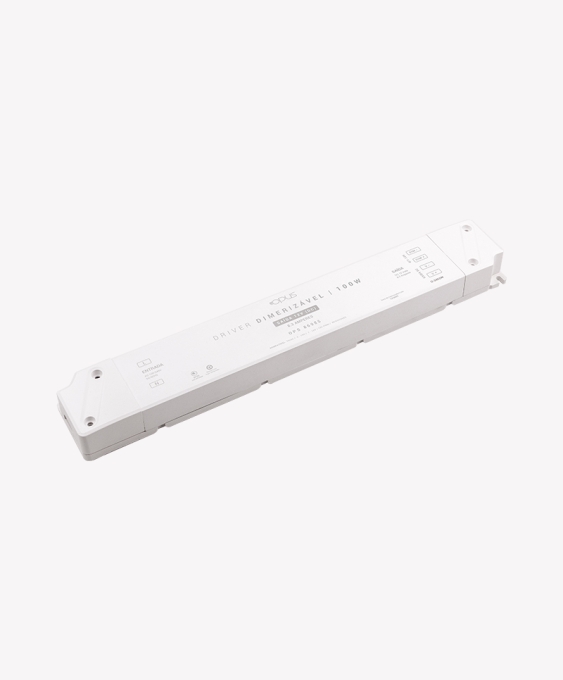 Fonte 12V Opus 100 Watts 8,3A IP20 Dimerizavel 273x43x23mm OPS 86985