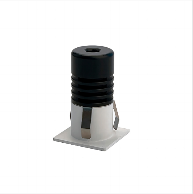 Mini Embutido Nordecor Auko Quadrado 1 watts 3000K 30° Branco 25x25x38mm IRC90 Bivolt 6530